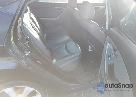 2011 Hyundai Elantra Limited (Ulsan Plant) из США, поврежденный, VIN KMHDH4AE8BU106067